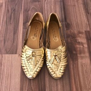 Authentic leather Mexican huaraches.